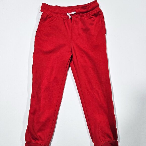 Cat & Jack Red Track Suit Set Kids S 6/7 Zip Jacket & Joggers - Picture 3 of 6
